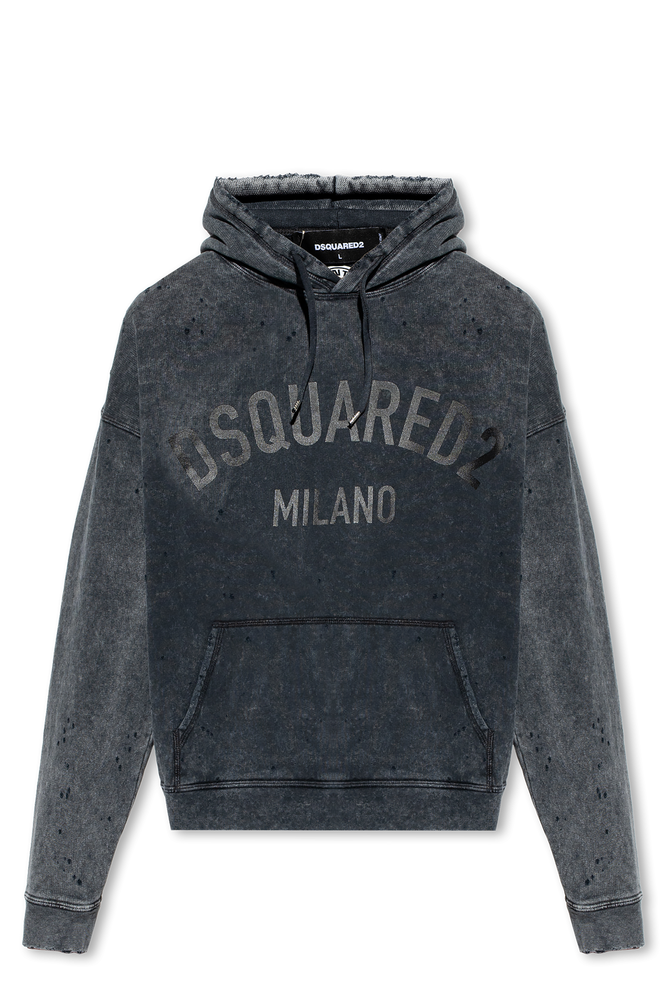 Dsquared2 sale hoodie grey